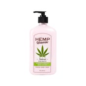 Wholesale - 18oz HEMP HEAVEN STRAWBERRY HIBISCUS LOTION WITH PUMP C/P 12, UPC: 810002208256